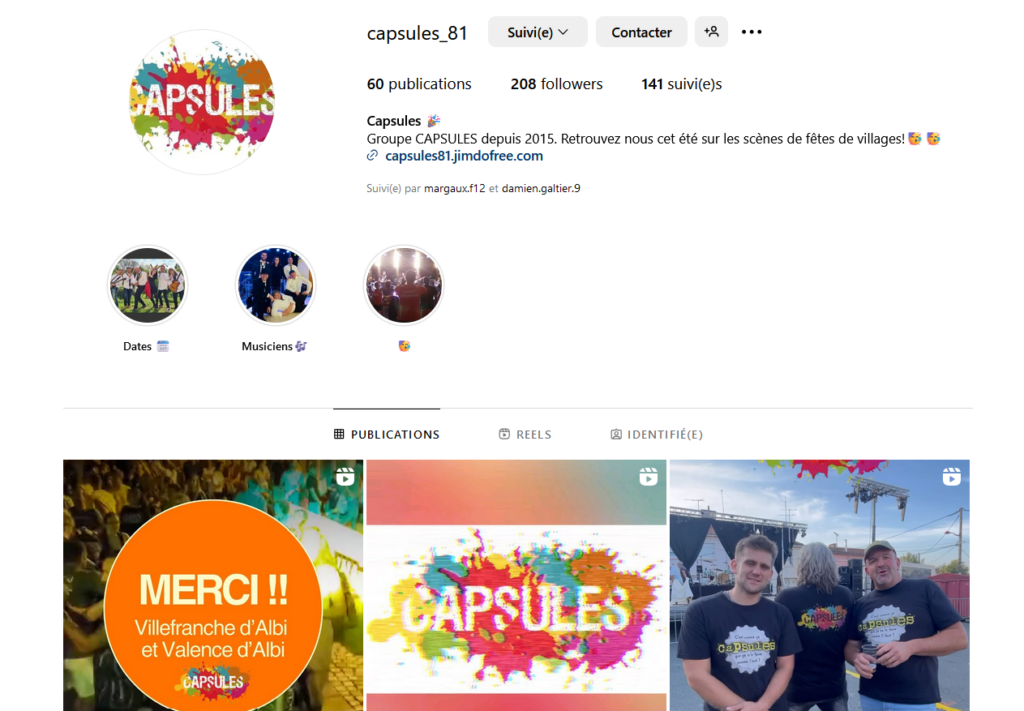 Feed instagram de Capsules pour qui Margaux.Com publie du contenu